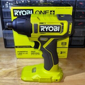 ⭐️ RYOBI 18-Volt ONE+ Cordless Impact Driver Open Box New Tool Only